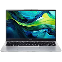 NX.JB8ER.002 Ноутбук/ ACER Aspire Lite AL15-32P-P0BX 15.6"(1920x1080 (матовый) IPS)/Intel Pentium N6000(1.1Ghz)/8192Mb/256PCISSDGb/noDVD/Int:Intel HD/Cam/BT/WiFi/50WHr/war 1y/1.6kg/Silver/NoOS