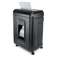 УМ32-4 Уничтожитель документов ГЕЛЕОС УМ32-4, DIN P-4 (4 ур-нь секр.), фрагмент 4х30мм, 32 лист (70г/м2), CD/пл.карты/скрепки/скобы, 32 литра