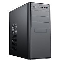 FL-886-U3C Корпус без блока питания/ Case Foxline FL-886 ATX case, black, w/o PSU, w/1xUSB2.0+1xUSB3.0+1xUSB3.0 Type-C (19pin header)+HD-AUDIO , w/o pwrcord, w/o FAN