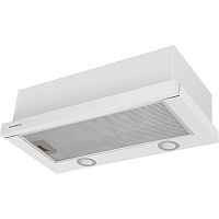 VSLIGHT50WHITE ВЫТЯЖКА MAUNFELD VS LIGHT 50 БЕЛЫЙ/ Тип: встраиваемая Цвет: белый Управление: колыбельное Ширина, мм: 500 Полная потребляемая мощность, Вт: 140 Количество скоростей: 2 Максимальная производительность, м3/ч: 480 Диаметр воздуховода, мм: 120