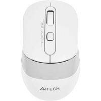 FG10SWHITE Мышь A4Tech Fstyler FG10S белый/серый оптическая 2000dpi silent беспров. USB для ноутбука 4but (FG10S WHITE)