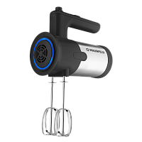 MF-321BK Миксер MAUNFELD/ Ручной миксер, 300 Вт, 5 скоростей, венчик, крюк для теста, черный