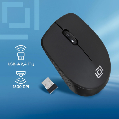 1196555 Мышь Oklick 486MW черный оптическая 1600dpi беспров. USB для ноутбука 3but (1196555) фото 14 1196555 Мышь Oklick 486MW черный оптическая 1600dpi беспров. USB для ноутбука 3but (1196555) фото 14