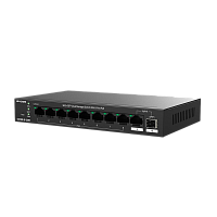 G2210P-8-120W Коммутатор управляемый PoE, 10 портов, 9x1 Гбит/с, SFP 1x1 Гбит/с, PoE 8x30Вт (до 110 Вт)