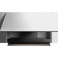 CVJN90.E29P2#EUN490F Встраиваемая вытяжка FALMEC VIRGOLA TOUCH NRS 90 BLACK, серия Silence - NRS, 86 см, электронное/сенсорное управление, светодиодное освещение Dynamic Led Light, технология бесшумной работы NRS, 4 скорости, отвод/циркуляция, интенсивный