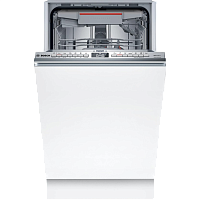 SPV4HMX65Q Встраиваемая посудомоечная машина Bosch, 45 см, 10 комплектов, электронное управление, дисплей, энергоэффективность А+, уровень шума 48 дБ, цвет белый