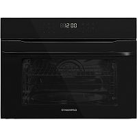 XCMO4414GB Шкаф духовой электрический MAUNFELD/ Компактный духовой шкаф, функция свч, 14 режимов, 44 л, сенсорное управление, гриль, таймер, A+, черное стекло