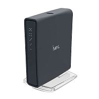 RB952Ui-5ac2nD-TC Маршрутизатор/ hAP ac lite TC Dual-Concurrent 2.4/5GHz AP, 802.11ac, Five Ethernet ports, PoE-out on port 5, USB for 3G/4G support, universal tower case