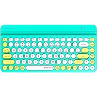 FBK30AVOCADO Клавиатура A4Tech Fstyler FBK30 зеленый USB беспроводная BT/Radio slim Multimedia (FBK30 AVOCADO)