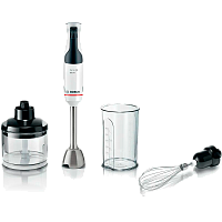 Блендер Bosch/ Блендер Bosch, погружной, мощность 800 Вт, механическое управление, импульсный режим, плавная регулировка скорости, цвет белый