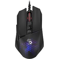 W65MAXMINIHONEYCOMB Мышь A4Tech Bloody W65 Max Mini черный оптическая 12000dpi USB 9but (W65 MAX MINI HONEYCOMB)