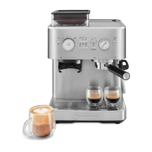 5KES6551ESX Полуавтоматическая кофемашина Artisan, эспрессо-кофемашина, нержавеющая сталь фото 6