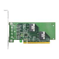 LRNV9F14 Адаптер для SSD/ PCIe x16 to Two SlimSAS SFF-8654 8i Adapter