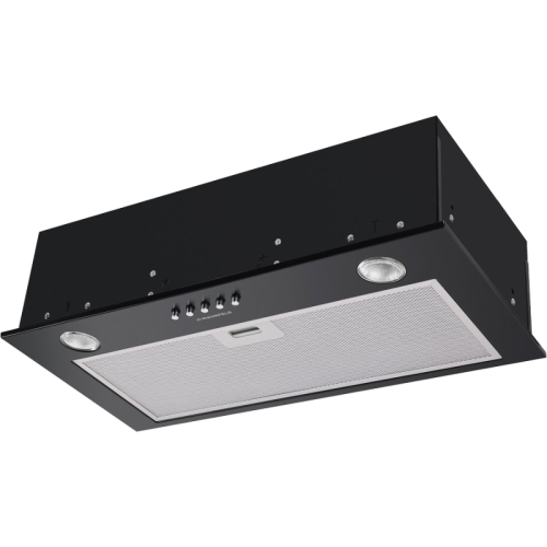 CrosbySingl5028BLACK ВЫТЯЖКА MAUNFELD/ Тип: полновстраиваемая, Цвет: черный, Управление: кнопочное, Ширина, мм: 500