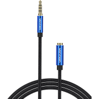 BHCLF Кабель-удлинитель Vention аудио Jack 3,5 mm M/Jack 3,5 mm F - 1 м