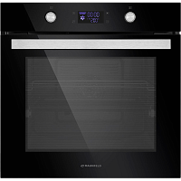 AEOH.749B Шкаф духовой электрический MAUNFELD/ Шкаф духовой электрический MAUNFELD AEOH.749B, полезный объем 71 л, 9 режимов работы, комбинированное управление, гидролизная очистка, максимальная температура 250 С, таймер, защита от детей, конвекция, автом