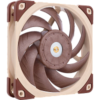 NF-A12x25PWM Кулер для корпуса/ Case Cooler Noctua NF-A12x25 PWM (120x120x25mm, 4-pin PWM, 60.09CFM, 22.6dBA, 2000RPM, Beige/Brown)