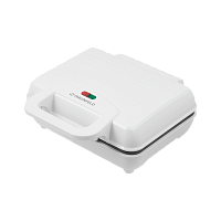 MF-1436WH Вафельница MAUNFELD/ Вафельница, максимальная мощность 1000 Вт, форма для вафель, съемные панели, антипригарное покрытие, цвет белый