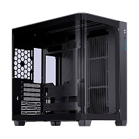 TK-3Black Корпус без блока питания/ Case JONSBO TK-3, Midi-Tower, TG, no fans, 2xUSB-A 3.2 + 1xUSB-C 3.2, ATX, mATX, mITX Black