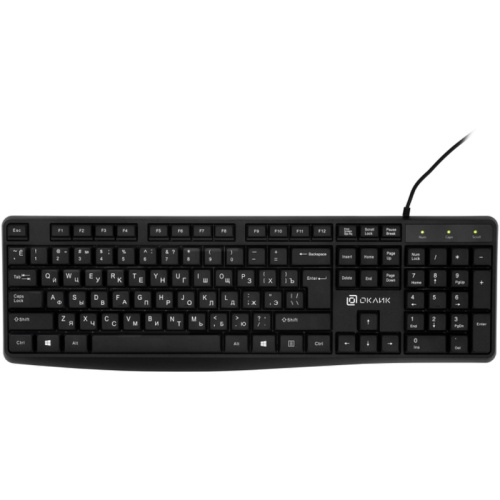 1659983 Клавиатура Oklick 145M черный USB (1659983) 1659983 Клавиатура Oklick 145M черный USB (1659983)