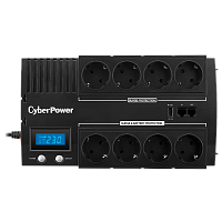 BR700ELCD ИБП CyberPower BR700ELCD, Line-Interactive, 700VA/420W, 8 Schuko розеток, USB&USB Charger, RJ11/RJ45, LCD дисплей, Black, 0.23х0.33х0.2м., 6.2кг./ UPS Line-Interactive CyberPower BR700ELCD 700VA/420W LCD USB/RJ11/45 (4+4 EURO)