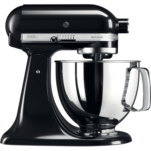 5KSM125EOB Настольный миксер с откидным блоком Artisan 4.8 л, черный