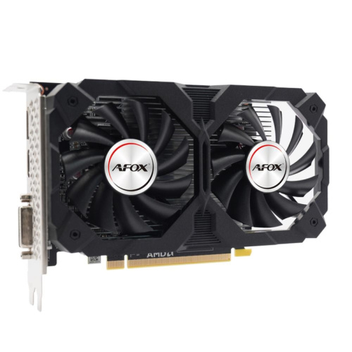 AFRX550-4096D5H2-V4 Видеокарта Afox RX550 4GB GDDR5 128bit DVI DP HDMI 2FAN RTL фото 2 AFRX550-4096D5H2-V4 Видеокарта Afox RX550 4GB GDDR5 128bit DVI DP HDMI 2FAN RTL фото 2