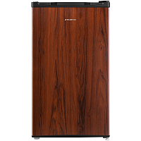 MFF83WD Холодильник Maunfeld/ Холодильник MAUNFELD MFF83WD, ВхШхГ 831х474х447 мм, стандартный компрессор, ручная разморозка, полезный объем 85 л, механическое управление, R600A, уровень шума 40 дБ, энергоэффективность А+, цвет дерево