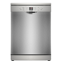 SMS26DI00T Serie 2, Отдельностоящая посудомоечная машина 60см., Silence; 13 комплектов, цвет: нержавеющая сталь; Класс энергопотребления A++; уровень шума 48 дБ; 6 программ, дисплей, таймер