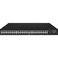NS-SW-48G4G-PL Управляемый L2 PoE коммутатор/ Управляемый L2 PoE коммутатор Gigabit Ethernet на 48 RJ45 PoE + 4 x GE SFP порта. Порты: 48 x GE (10/100/1000 Base-T) с поддержкой PoE (IEEE 802.3af/at), 4 x GE Uplink. Соответствует стандартам PoE IEEE 802.3a