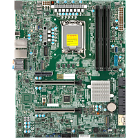 MBD-X14SAE-B_bundle1 Системная плата/ MB Supermicro X14SAE ATX, W880, LGA1851 Intel Core Ultra 9/7/5 and Core Ultra 7/5 Plus Processors, 4xUDIMM DDR5 ECC/non-ECC, 2xM.2 PCIe 4.0 x4 slots (M-key 2280+M-key 2280/22110), 2 PCI-E 5.0 x16, 1 PCIe 4.0 x4. 1 PCI