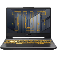 90NR0QE7-M001A0 Ноутбук/ ASUS TUF A15 FA506NCQ-HN031 15.6"(1920x1080 (матовый, 144Hz) IPS)/AMD Ryzen 7 170(3.2Ghz)/16384Mb/512PCISSDGb/noDVD/Ext:nVidia GeForce RTX3050(4096Mb)/Cam/BT/WiFi/48WHr/war 1y/2.3kg/Graphite Black/DOS