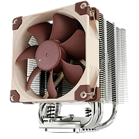 NH-U9S Кулер для процессора/ CPU Cooler Noctua NH-U9S (140W, 4-pin PWM, 125mm, Al/Cu, 5x6mm, 1x92x92x25mm, 46.44CFM, 22.8dBA, 2000RPM, S: 1851/1700/1200/115X, AM5/AM4, Beige/Brown)