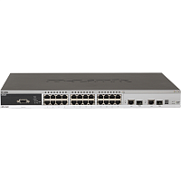 DES-3528_RFB/A5 Коммутатор/ DES-3528_RFB/A4 Refurbished unit, clean, fully tested, well-packed. 24-Port 10/100Mbps + 2 Combo Copper/SFP + 2 1000 Mbps Copper L2+ Flow control, VLAN, Port Trunk, SNMP, RMON Management Features QoS support based on traffic pr