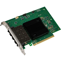 E810XXVDA4BLK Сетевая карта/ Intel® Ethernet Network Adapter E810-XXVDA4, 4xSFP28 ports, 25GbE, PCI-E x16 gen3/gen4, iWARP/RoCEv2, IEEE 1588 PTP, ADQ, iSCSI, NFS, VMDq. PCI-SIG* SR-IOV Capable