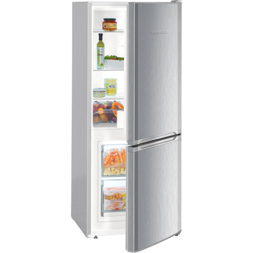 CUele2331-26001 Холодильники Liebherr/ 137.2x55x63, объем камер 156/53 л, нижняя морозильная камера, серебристый фото 4