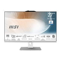 9S6-AE0722-1022 MSI Modern AM242P 1M-1022XRU 23.8"(1920x1080 IPS)/Intel Core 5 120U(1.4Ghz)/16384Mb/512PCISSDGb/noDVD/Int:Intel® Graphics/Cam/BT/WiFi/-/war 1y/4.65kg/White/DOS + Wireless KB+M