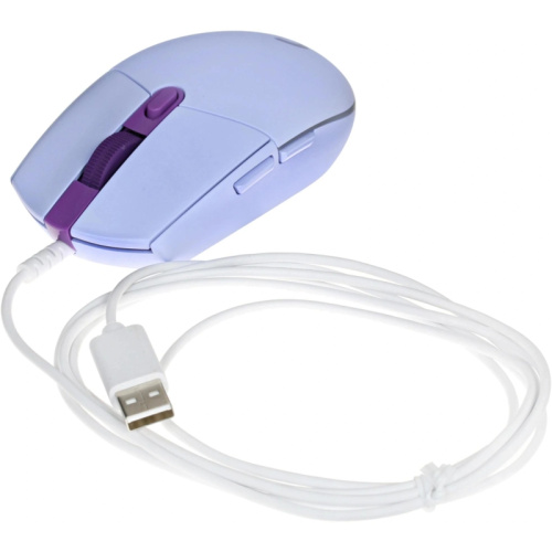 910-005857 Мышь Logitech G102 LightSync сиреневый оптическая 8000dpi USB 6but (910-005857) фото 6 910-005857 Мышь Logitech G102 LightSync сиреневый оптическая 8000dpi USB 6but (910-005857) фото 6