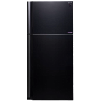 SJXE55PMBK Холодильник Sharp/ Холодильник Sharp, ВхШхГ 1750х800х735 мм, отдельностоящий, No Frost. A+ Черный.