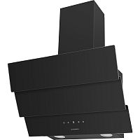 ManchesterLight60BlackGlassBlack ВЫТЯЖКА MAUNFELD MANCHESTER LIGHT 60 ЧЕРНОЕ стекло/ Тип: настенная Цвет: черный Управление: сенсорное Ширина, мм: 600 Полная потребляемая мощность, Вт: 260 Количество скоростей: 3 Максимальная производительность, м3/ч: 100