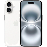 MYE93HN/A Мобильный телефон Apple/ iPhone 16 128GB White SIM + eSIM