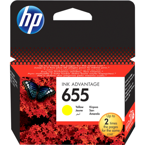 CZ112AE Картридж/ HP 655 Yellow Ink Cartridge CZ112AE Картридж/ HP 655 Yellow Ink Cartridge
