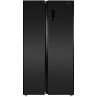 MFF177NFSB Холодильник MAUNFELD/ Холодильник с инвертором MAUNFELD MFF177NFSB, ВхШхГ 1770х912х704 мм, инверторный мотор, No Frost, сенсорное управление, объем 592 (374+218) л, LED освещение, энергоэффективность А++, цвет черный