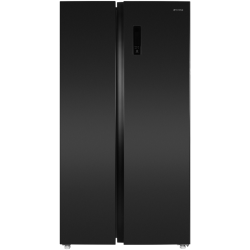 MFF177NFSB Холодильник MAUNFELD/ Холодильник с инвертором MAUNFELD MFF177NFSB, ВхШхГ 1770х912х704 мм, инверторный мотор, No Frost, сенсорное управление, объем 592 (374+218) л, LED освещение, энергоэффективность А++, цвет черный