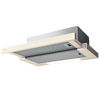 AURORALX/CR/F/50-PRF0115175B Вытяжки JET AIR/ Встраиваемая, 50 см, 206 Вт, кнопочное управление, 650 куб. м. , кремовая