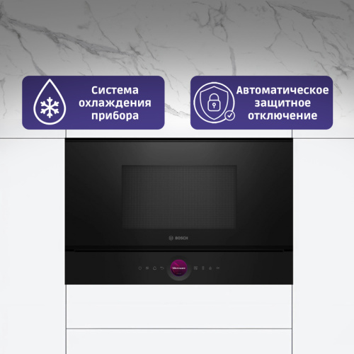 BER7321B1 900Вт, 5 режимов, кварцевый гриль,инвертер, 21 л, черный, петли справа фото 7