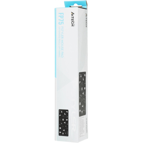 FP75BLACK Коврик для мыши A4Tech FStyler FP75 XL черный/белый 750x300x2мм (FP75 BLACK) фото 10 FP75BLACK Коврик для мыши A4Tech FStyler FP75 XL черный/белый 750x300x2мм (FP75 BLACK) фото 10