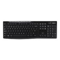 920-003058 Клавиатура Logitech K270 черный/белый USB беспроводная Multimedia (920-003058)