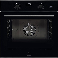 EOD5C50Z Встраиваемые электрические духовки ELECTROLUX/ Духовой шкаф с паром SteamBake, основной цвет - чёрный, утапливаемые переключатели, таймер отключения, отложенный старт, будильник, хромированные направляющие из нержавеющей стали Easy Entry , телеск