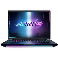 BYHC5KZE64SP Ноутбук Gigabyte AORUS MASTER 16 AM6H Core Ultra 9 275HX 32Gb SSD1Tb NVIDIA GeForce RTX5080 16Gb 16" OLED QHD+ (2560x1600) Windows 11 Pro black WiFi BT Cam (BYHC5KZE64SP)